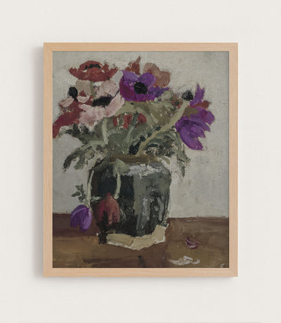 COLORFUL ANEMONES - Museum Quality Art