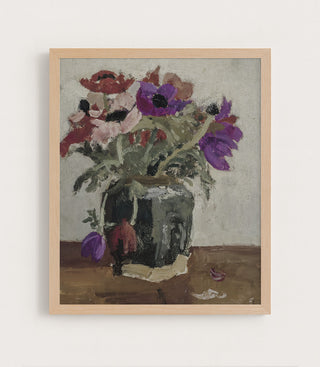 COLORFUL ANEMONES - Museum Quality Art