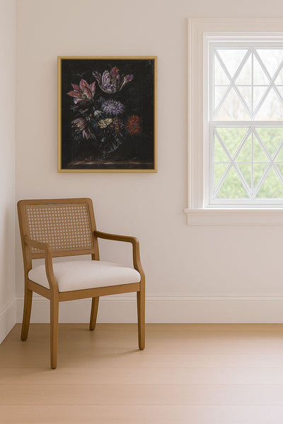 COLORFUL FLORAL STUDY - Museum Quality Art