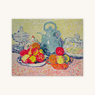 COLORFUL STILL LIFE WITH TEAPOT — Primary Image