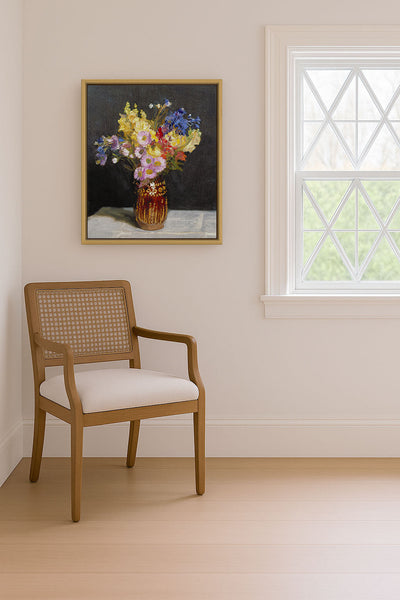 COLORFUL WILDFLOWERS - Museum Quality Art