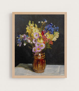 COLORFUL WILDFLOWERS - Museum Quality Art