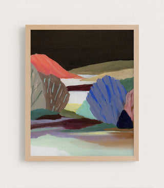 COLORS OF NIGHT FIELDS - Museum Quality Art