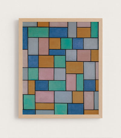 COMPOSITION WITH DISSONANCES - Museum Quality Art