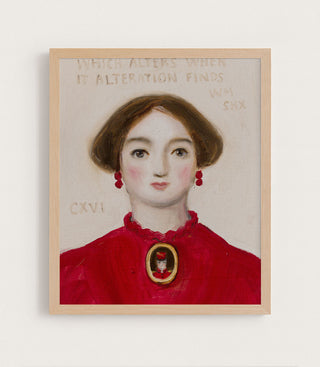 CONSTANCE NEVER GAVE UP HOPE - Museum Quality Art