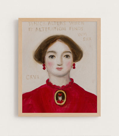 CONSTANCE NEVER GAVE UP HOPE - Museum Quality Art