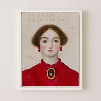 CONSTANCE NEVER GAVE UP HOPE - Museum Quality Art