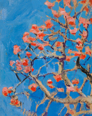 CORAL TREE IN BLOSSOM - Museum Quality Art