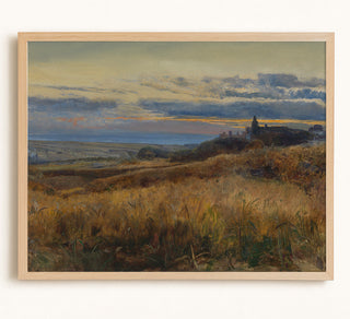 CORNFIELD AT SUNSET - Museum Quality Art
