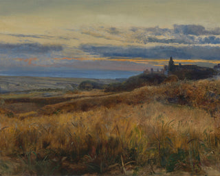 CORNFIELD AT SUNSET - Museum Quality Art