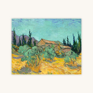 COTTAGES AMONG OLIVE AND CYPRESS TREES — Primary Image