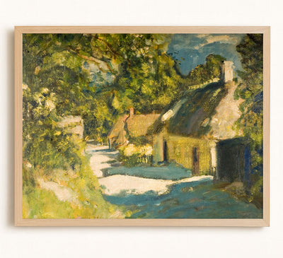 COTTAGES AT ALDBOURNE - Museum Quality Art