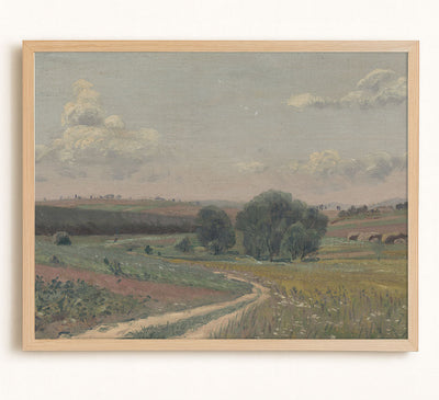 COUNTRY LANDSCAPE - Museum Quality Art