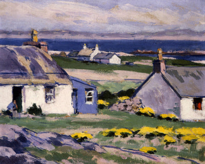 CUIL PHAIL CROFT THE TWO CROFTS IONA - Museum Quality Art