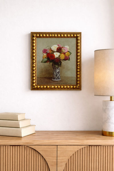 Dahlias in a Chinese Vase