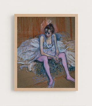 Dancer With Pink Stockings