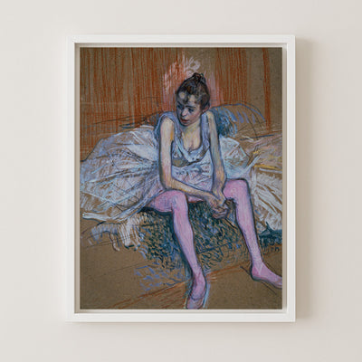 Dancer With Pink Stockings