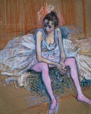 Dancer With Pink Stockings