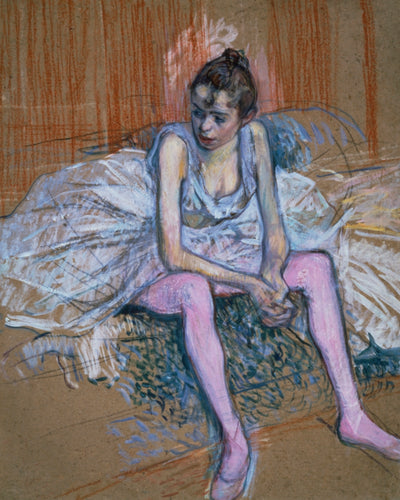 Dancer With Pink Stockings