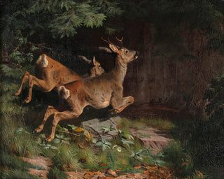 DEER MACKEPRANG - Museum Quality Art
