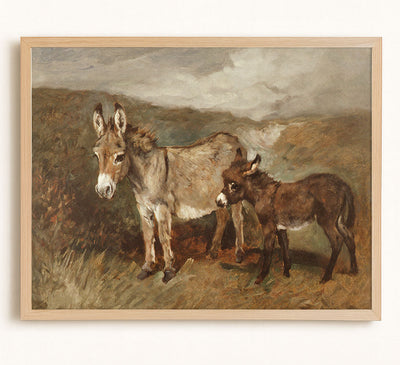 Donkeys Out on the Moor