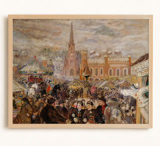 DRAMMEN MARKET - Museum Quality Art