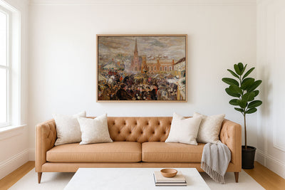 DRAMMEN MARKET - Museum Quality Art