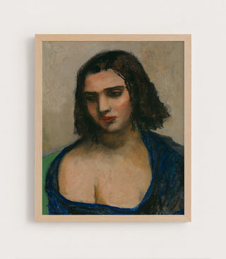 DREAMING GIRL WALT KUHN - Museum Quality Art
