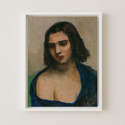 DREAMING GIRL WALT KUHN - Museum Quality Art
