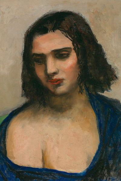 DREAMING GIRL WALT KUHN - Museum Quality Art