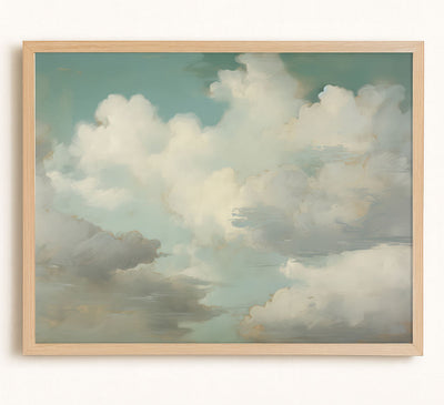DRIFTING CLOUDS - Museum Quality Art