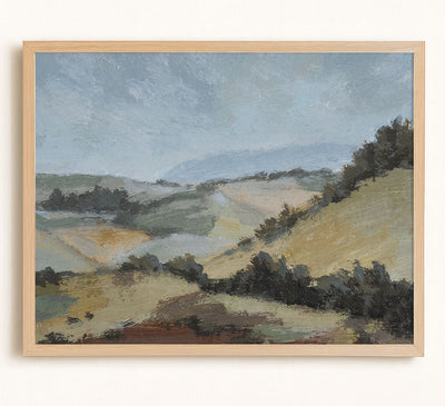 Dusk, the Valley View