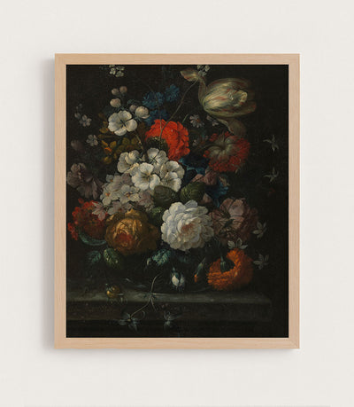DUTCH FLORAL STILL LIFE - Museum Quality Art