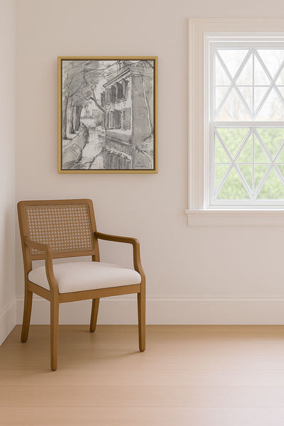 DUTCH HOUSE SKETCH - Museum Quality Art