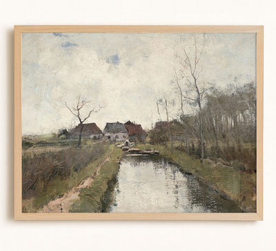 DUTCH LOWLANDS - Museum Quality Art