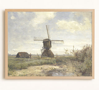 DUTCH WINDMILL - Museum Quality Art