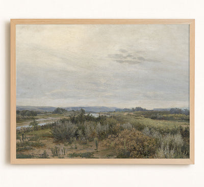 EASTERN LANDSCAPE - Museum Quality Art