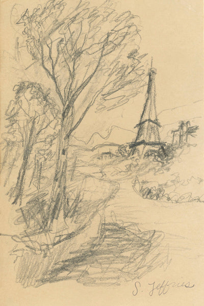 Eiffel Tower Zeichnung