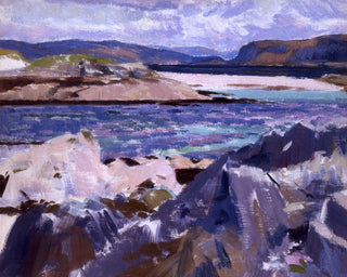 EILEAN ANNRAIDH FROM THE NORTH END, IONA, LOOKING TOWARDS MULL - Museum Quality Art