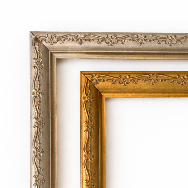 Embossed Gold Frame