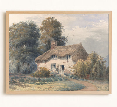 ENGLISH COTTAGE - Museum Quality Art
