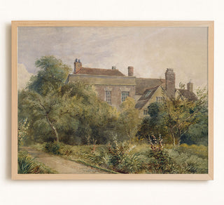 ENGLISH MANOR - Museum Quality Art