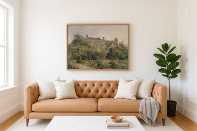 ENGLISH MANOR - Museum Quality Art