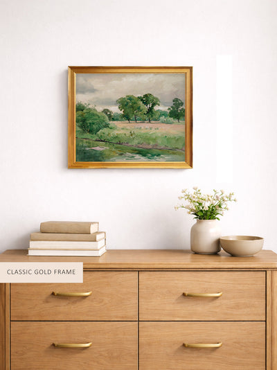 ENGLISH PARK VIEW - Museum Quality Art