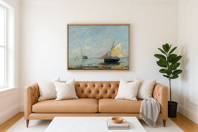 ENVIRONS DE TROUVILLE - Museum Quality Art