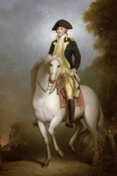 EQUESTRIAN PORTRAIT OF GEORGE WASHINGTON