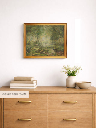 EUROPEAN WOODLAND - Museum Quality Art