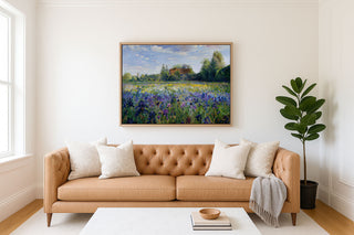 Evening at the Iris Field