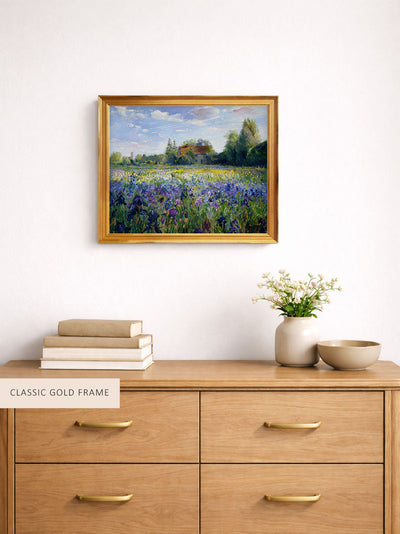 Evening at the Iris Field