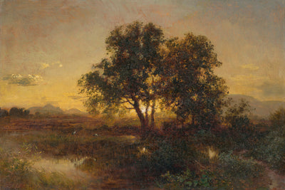 EVENING LANDSCAPE - Museum Quality Art